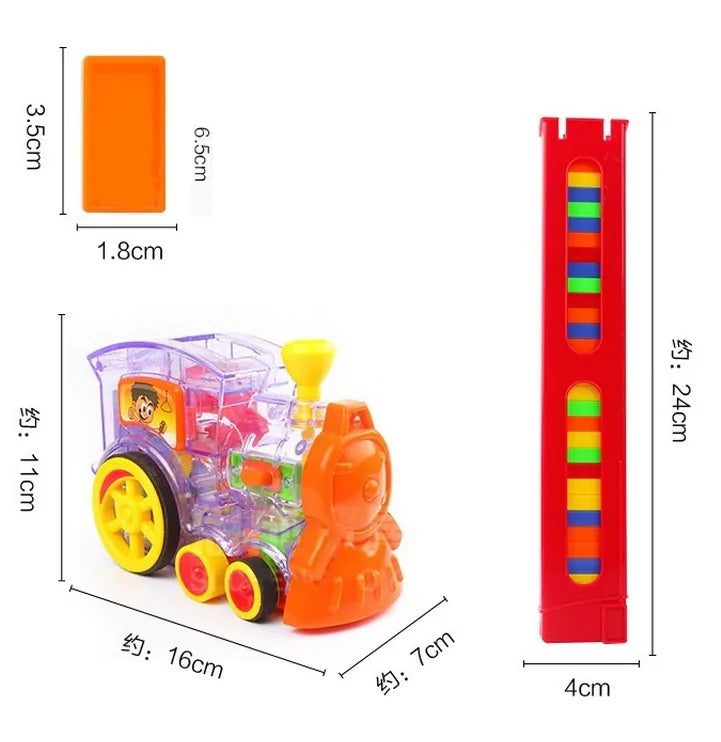 100 Piece Domino Train Set