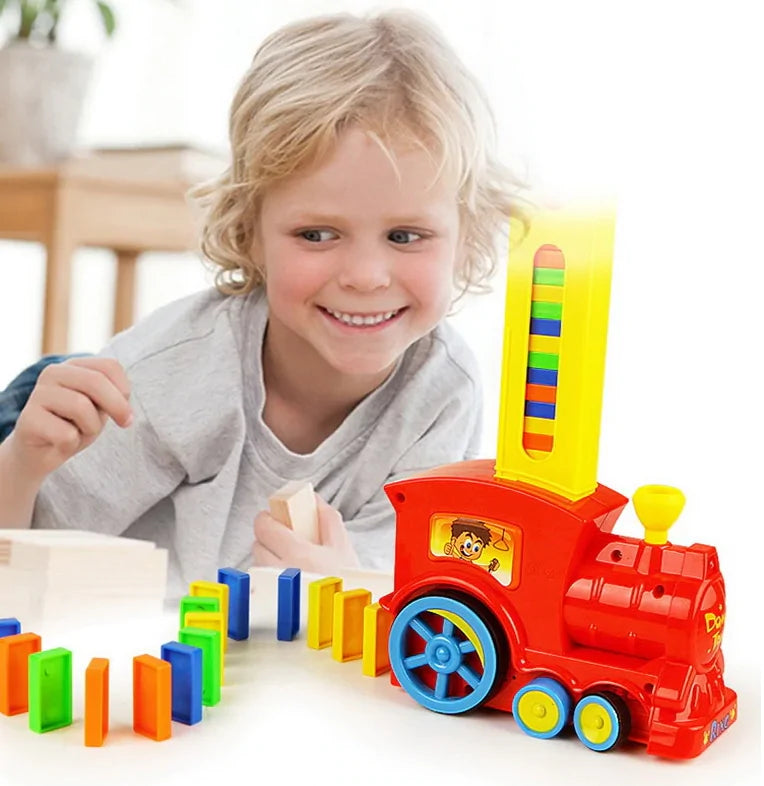 100 Piece Domino Train Set
